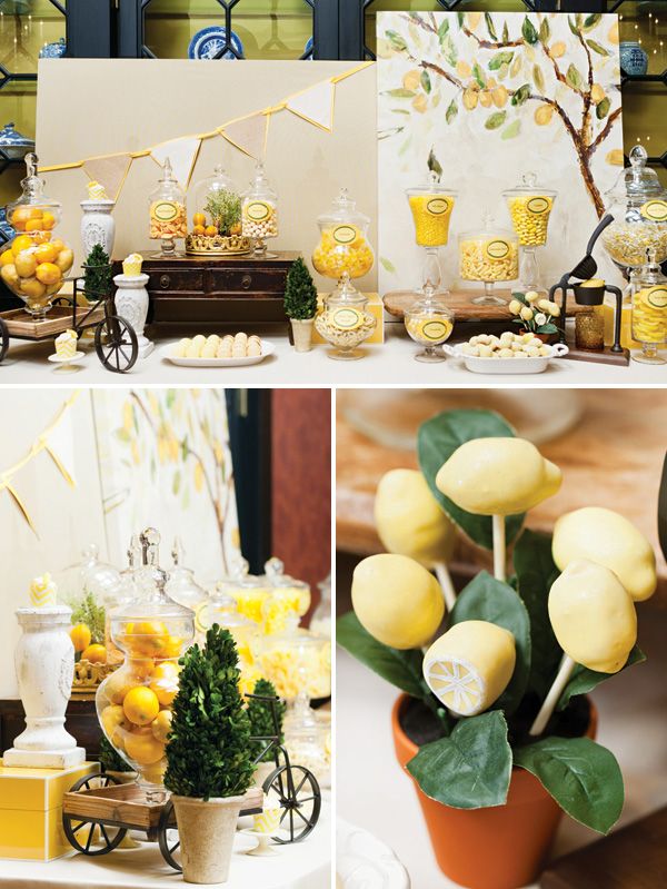 Ideas for a lemon themed bridal shower 76816 1 - Ideas for a lemon-themed bridal shower